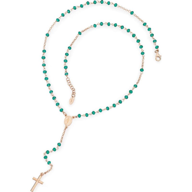Collana Donna Gioielli Amen Rosario - CRORV4