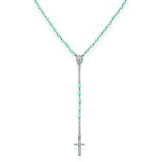 Collana Donna Gioiello Amen Rosari Con Crocifisso - CROBT4