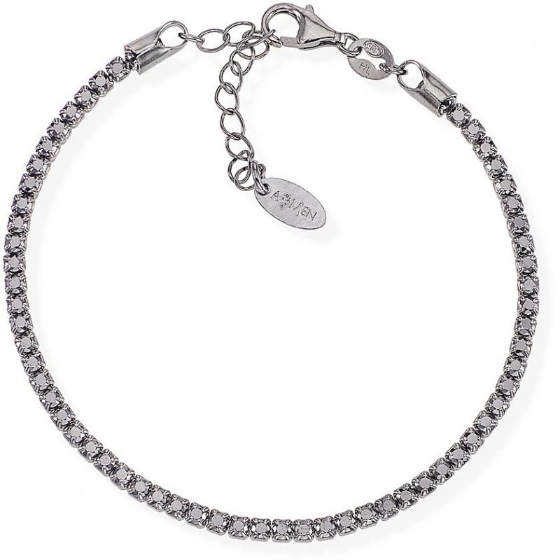 Bracciale Tennis Donna Argento 925 Gioiello Amen Tennis