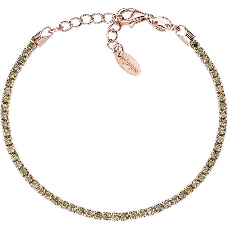 Bracciale Tennis Donna Argento 925 Gioiello Amen Tennis