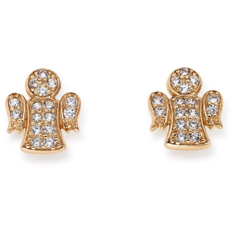Amen - Orecchini Angeli - Argento - Zirconia