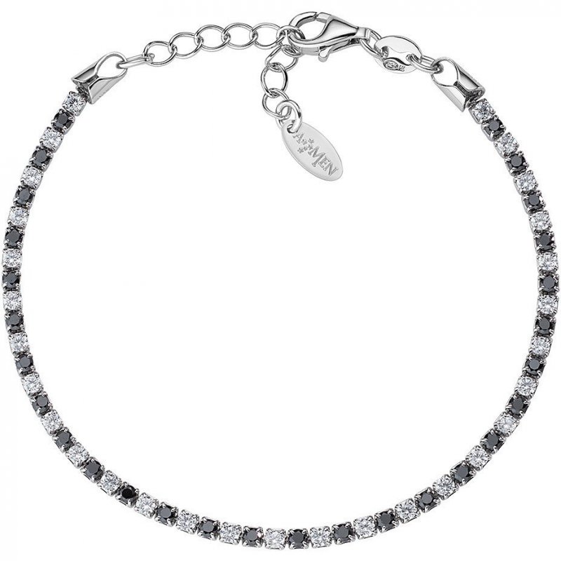 Bracciale Tennis Donna Argento 925 Gioiello Amen Tennis