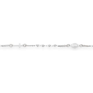 Amen - Bracciale Rosario - Acciaio - Donna