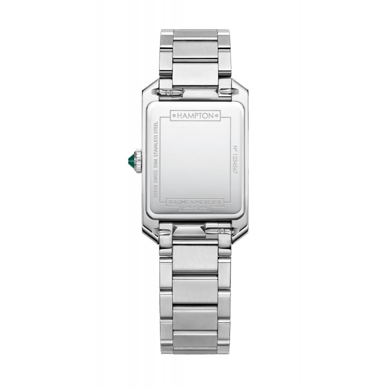 Baume&Mercier - Hampton 10631 - Rettangolare - Quarzo