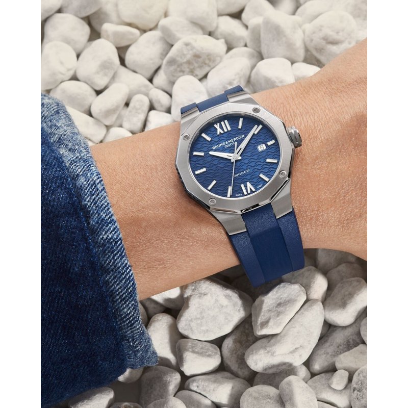 Baume&Mercier - Riviera 10619 - Automatico - Acciaio