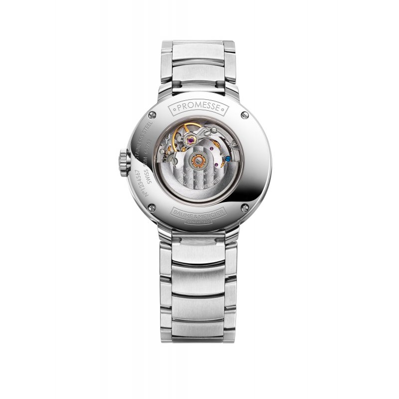 Baume&Mercier - Promesse 10182 - Donna - Acciaio