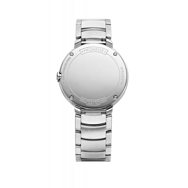 Baume&Mercier - Promesse 10157 - Donna - Acciaio