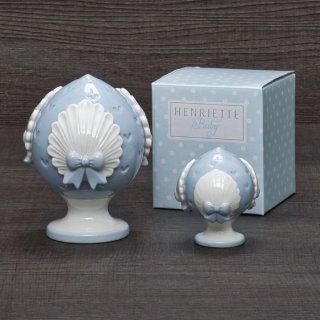 Henriette - Pumo Cuoricini - Azzurro - H.8 Cm