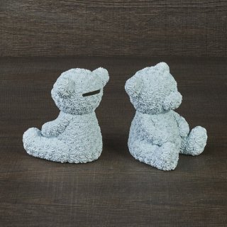 SALVADANAIO ORSETTO 10x12 AZZURRO