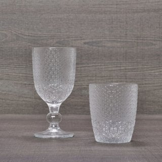 Henriette - Calice Vino Ml.300 - Vetro Pressato