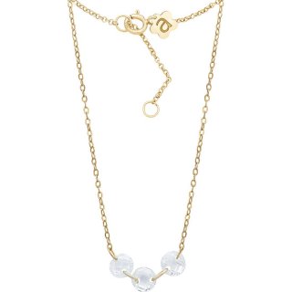 Ambrosia - Collana Agz 297 - Oro Giallo Zirconia