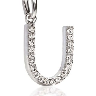 Ambrosia - Charm Joy Letters - Oro Bianco - Donna