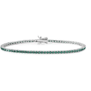 Bracciale Tennis Donna Argento 925 Gioiello Comete Farfalle