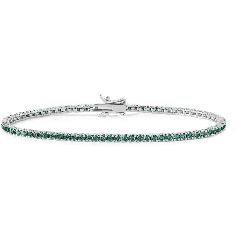 Bracciale Tennis Donna Argento 925 Gioiello Comete Farfalle