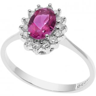 Anello Donna Gioielli Comete Fantasia Di Topazio