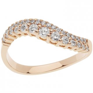 Anello Donna Gioielli Comete Onda