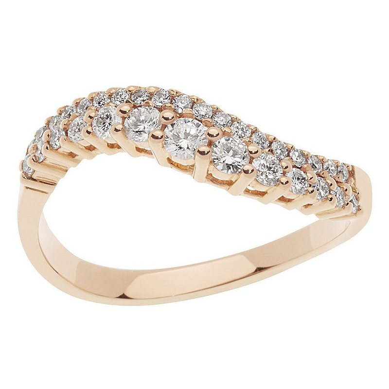 Anello Donna Gioielli Comete Onda