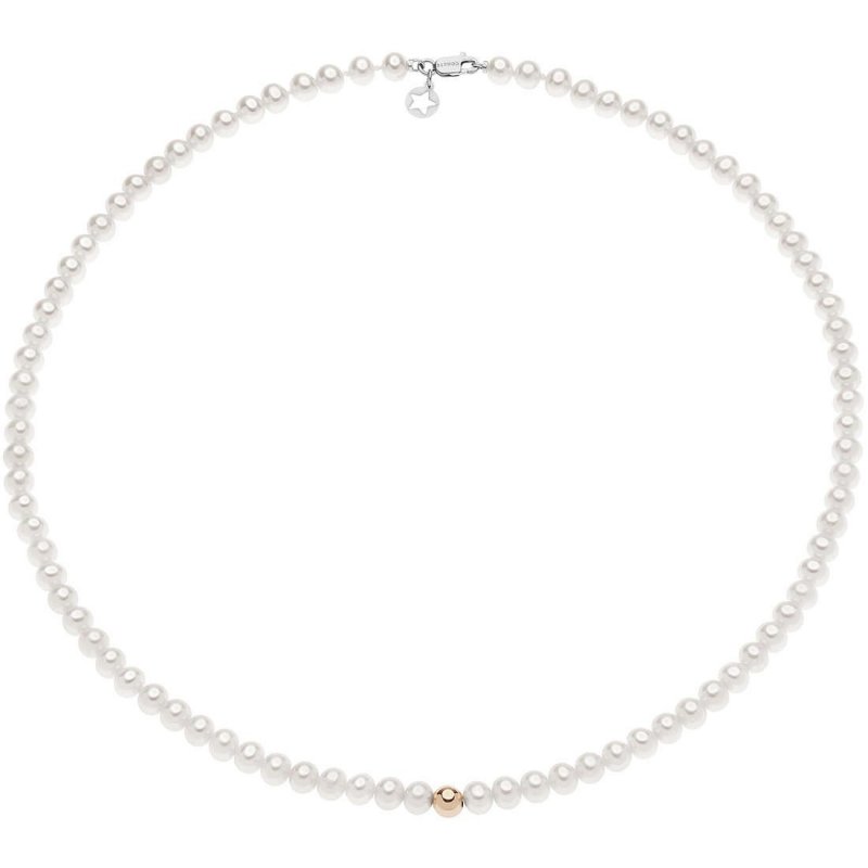 Collana Donna Gioielli Comete Fantasia Di Perle