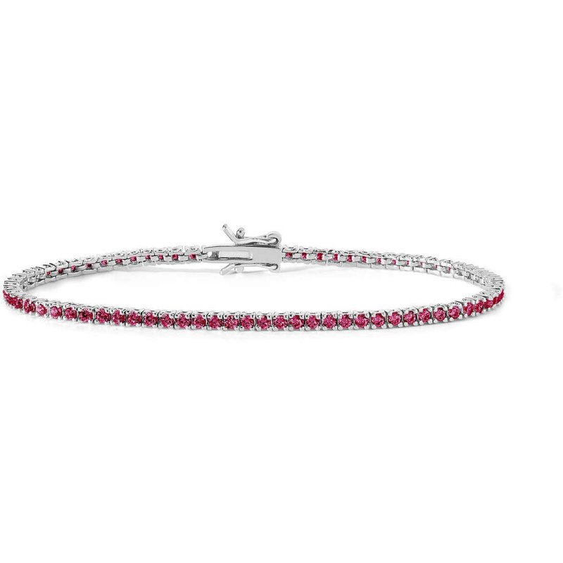 Bracciale Tennis Donna Argento 925 Gioiello Comete Farfalle