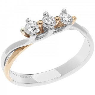 Anello Donna Gioielli Comete Double