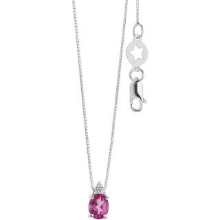 Collana Donna Gioielli Comete Fantasia Di Topazio