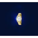 everyday 34mm 3h silver/white dial bracelet yellow gold