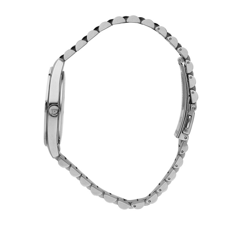 everyday 32mm 3h white/silver dial bracelet stainless steel