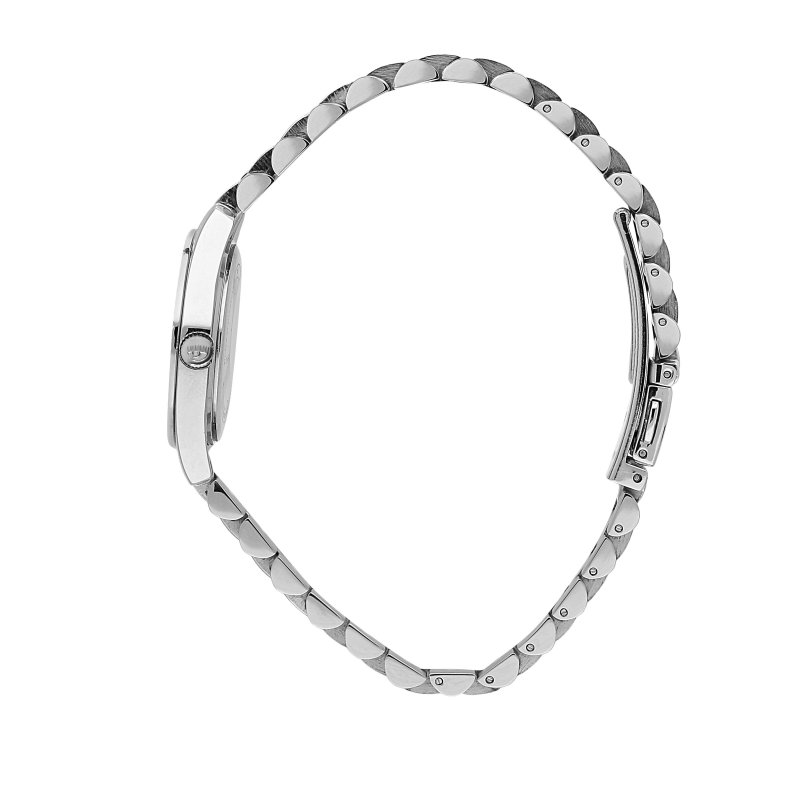 everyday 28mm 3h silver/white dial bracelet stainless steel