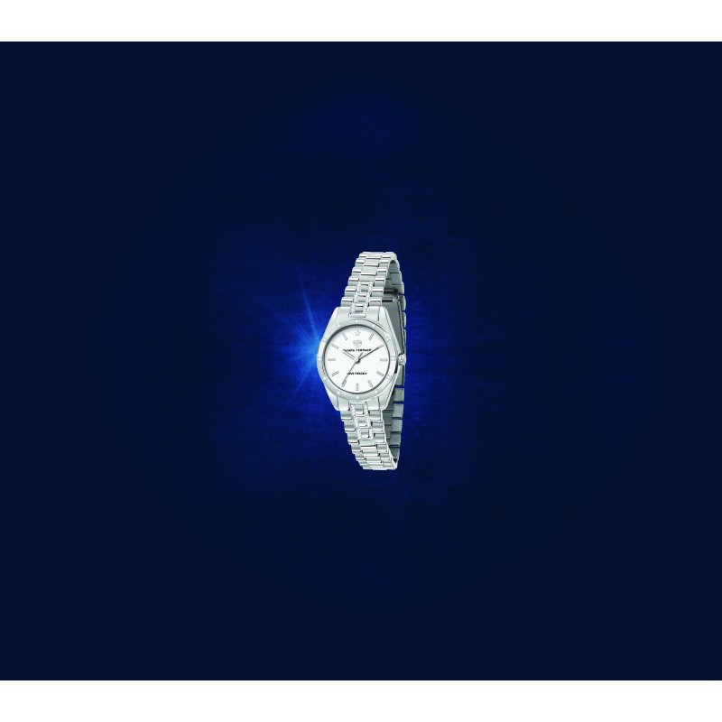 everyday 28mm 3h silver/white dial bracelet stainless steel