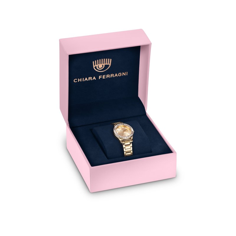 contemporary 32mm 3h yellow gold dial bracelet yellow gold