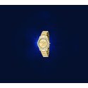 contemporary 32mm 3h yellow gold dial bracelet yellow gold