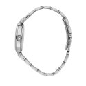 lady like 34mm 2h silver white dial bracelet stainless steel