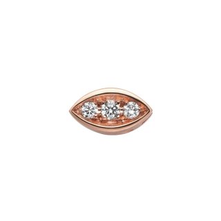 Elements Donnaoro - Profilo Navette - Oro Rosa - Diamanti