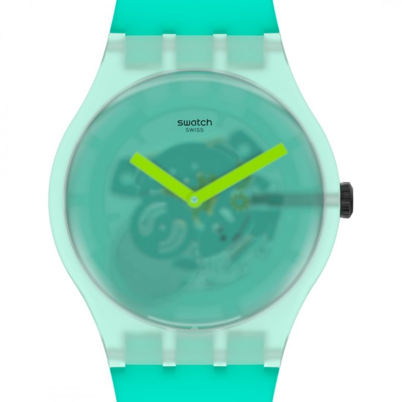 Swatch Nature Blur - Verde - Plastica