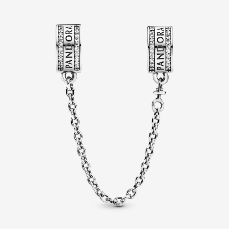 Catena Di Sicurezza Con Logo Pandora