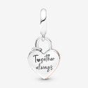Charm Pendente Lucchetto "Together Always"