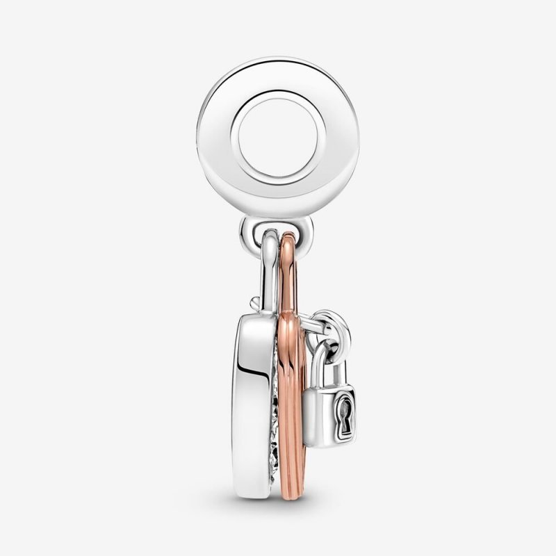 Charm Pendente Lucchetto "Together Always"