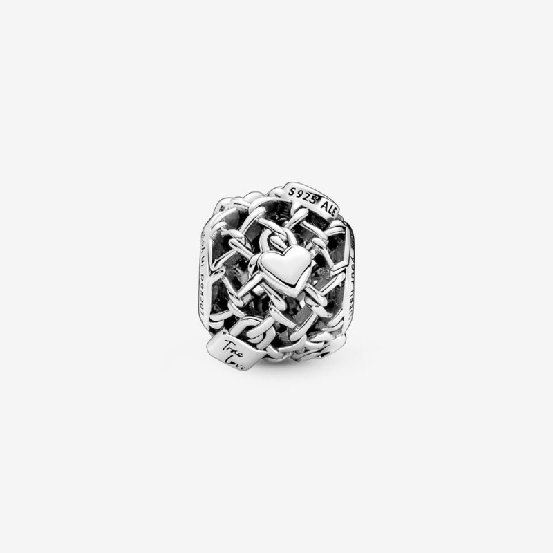 Charm Openwork Lucchetti D'Amore