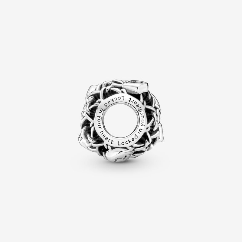 Charm Openwork Lucchetti D'Amore