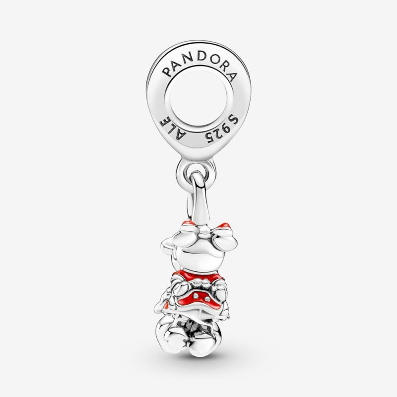 Disney, Charm Pendente Mickey Mouse & Minnie, Il Bacio