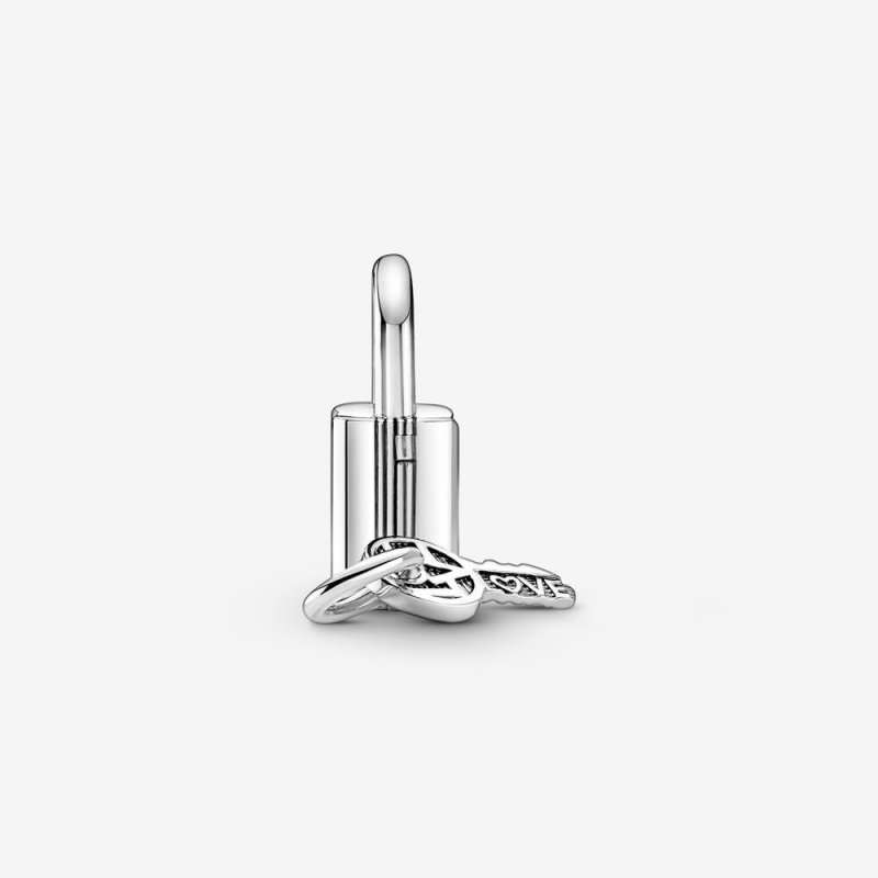 Charm Pendente Lucchetto E Chiave Dell'Amore