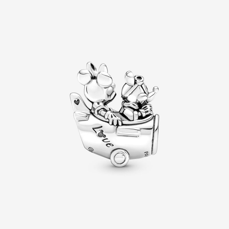 Disney, Charm L'Aereo Di Mickey Mouse & Minnie