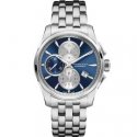 Hamilton - Jazzmaster Auto Chrono - Acciaio - Blu