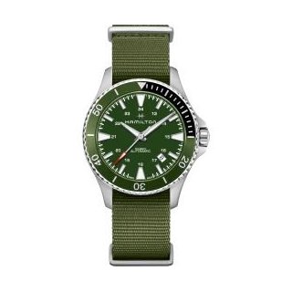 Hamilton - Khaki Navy Scuba Auto - Acciaio - Verde