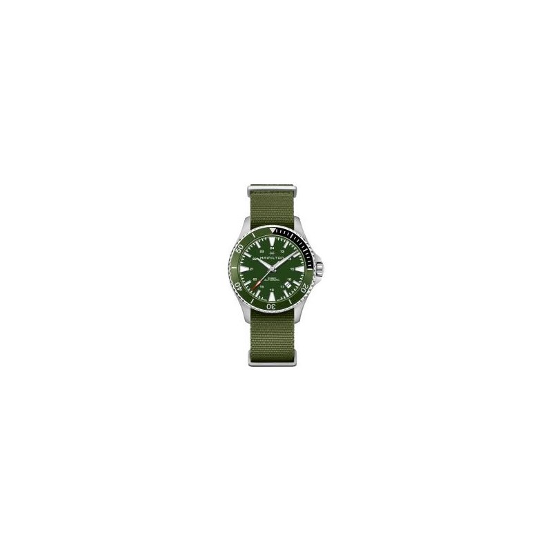 Hamilton - Khaki Navy Scuba Auto - Acciaio - Verde