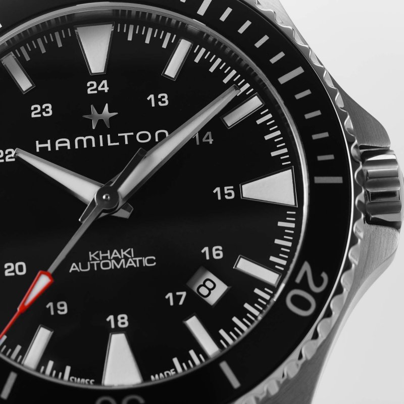 Hamilton - Khaki Navy Scuba - Acciaio - Nero