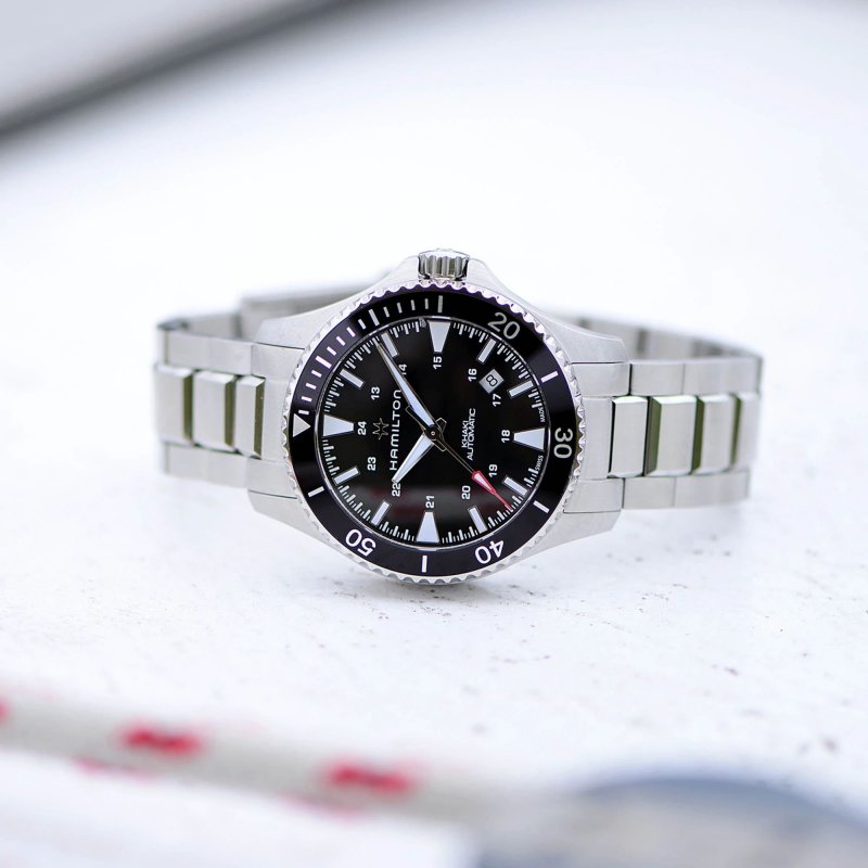 Hamilton - Khaki Navy Scuba - Acciaio - Nero