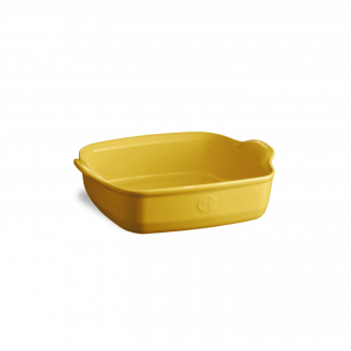 Emile Henry - Pirofila Quadrata - Ceramica - Giallo Senape