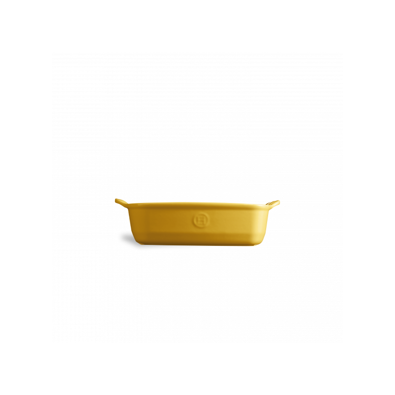 Emile Henry - Pirofila Quadrata - Ceramica - Giallo Senape