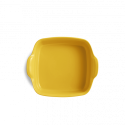 Emile Henry - Pirofila Quadrata - Ceramica - Giallo Senape
